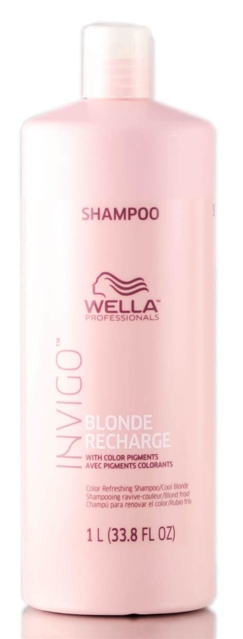 Wella Invigo Blonde Recharge COOL BLONDE Color Refreshing Shampoo 33 8 Oz Walmart