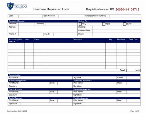 Details for Microsoft Purchase Requisition Template and Related Queries