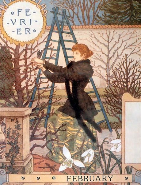 La Belle Jardiniere February 1896 Eugène Grasset WikiArt org