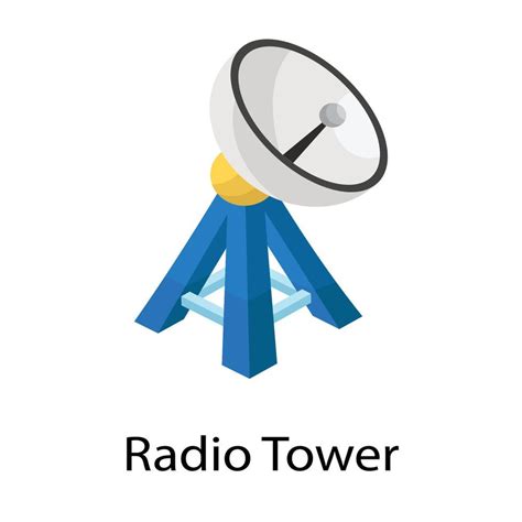 Radio Tower Concepts 5180557 Vector Art at Vecteezy