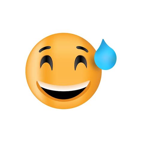 Premium Vector Laugh 3d Emoji