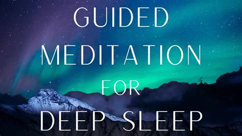 ♡guided Deep Sleep Meditation♡ Effective Gentle Voice Guides You To