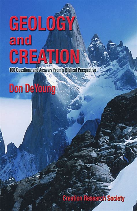 Geology And Creation Book Don Deyoung Crs