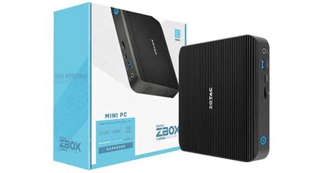 Zbox C Series Edge C Zotac Annonce Un Mini Pc Intel Fanless