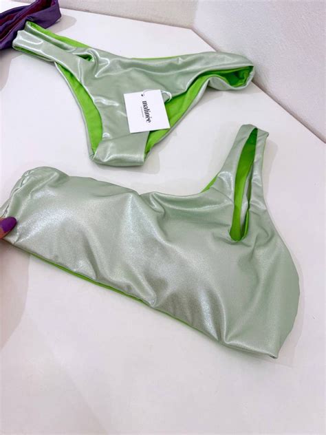 Bikini Lamina Nadia Verde Matin E Scintille Store