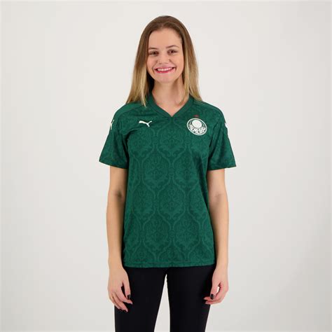 Camisa Puma Palmeiras I Feminina Sem Patroc Nio Futfanatics