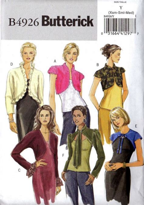 Simplicity Bolero Jacket Pattern