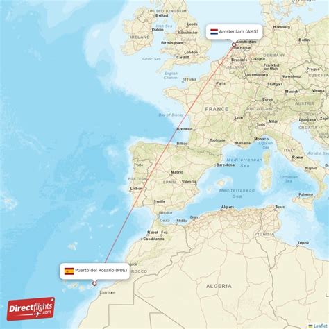 Direct Flights From Puerto Del Rosario To Amsterdam Fue To Ams Non Stop