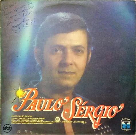 Paulo Sérgio Lp 1987 Duetos Antonio Marcos Perla 14954 Mercadolivre