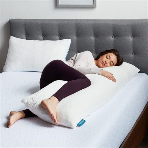 Lucid Almohada Corporal De Memory Foam Triturado Almohada Perfecta