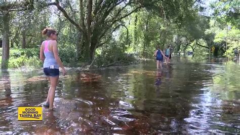 Withlacoochee River Flood Waters Rise Residents Urged To Evacuate Fear