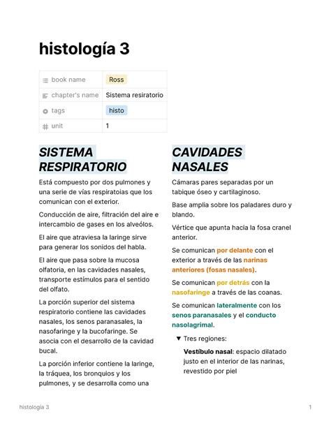 Sistema respiratorio Sin laminillas c histología 3 book name Ross