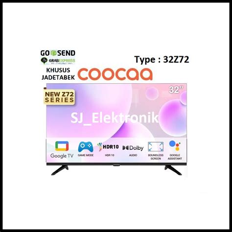 Jual Led Tv Coocaa Inch Z Hd Google Tv Digital Tv Shopee Indonesia