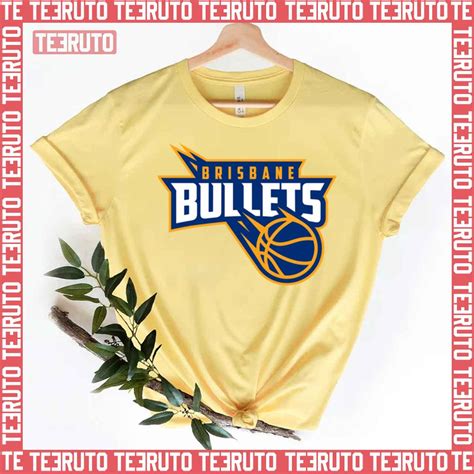 Brisbane Bullets Logo Unisex T Shirt Teeruto