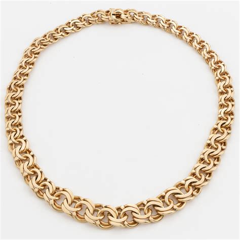 An 18k Gold Necklace Bukowskis