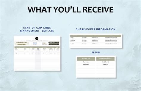 Startup Cap Table Management Template in Google Sheets, Excel - Download | Template.net