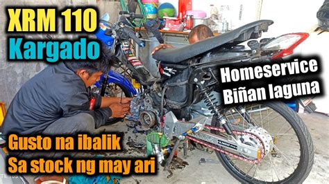 Honda Xrm 110 Kargado Paano Ba Ito Ibalik Sa Stock Homeservice