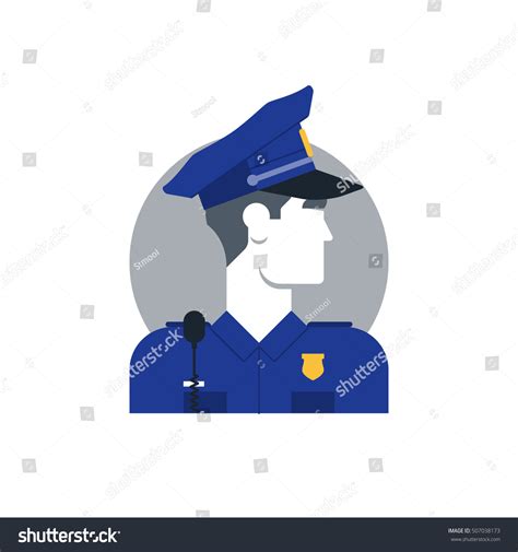 Police Officer Profile Over 1622 Royalty Free Licensable Stock