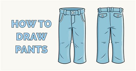 How To Draw A Pants