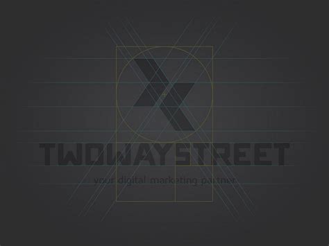 Two Way Street - Logo Proportions by Roadwork Rah on Dribbble