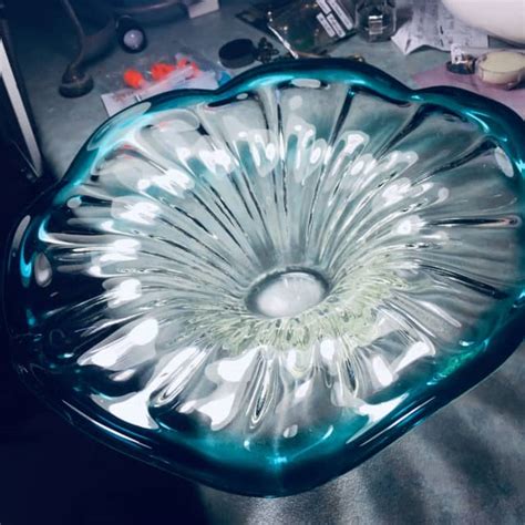 Very Rare Teel Color Glass Bowl Unusual Collectors Item Other Home Decor Gumtree Australia