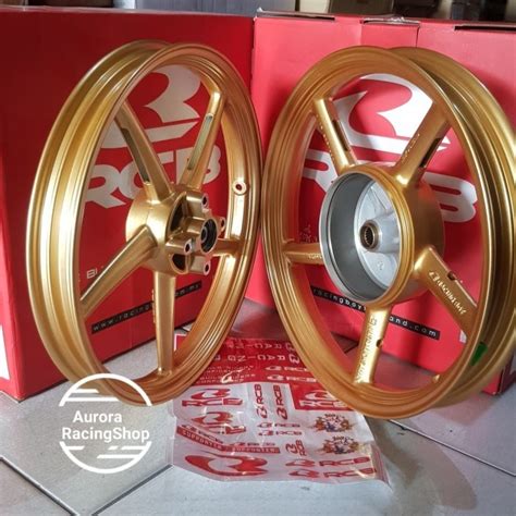 Jual VELG RACING RCB MIO SPORTY MIO SOUL SP 522 GOLD Shopee Indonesia