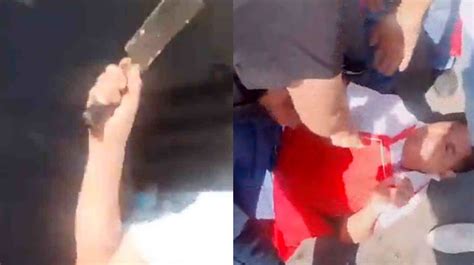 Video Amenaza Taquero Sicario Con Un Cuchillo A Mujer