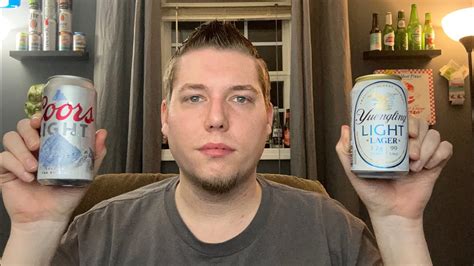 Coors Light VS Yuengling Light Lager Taste Test YouTube