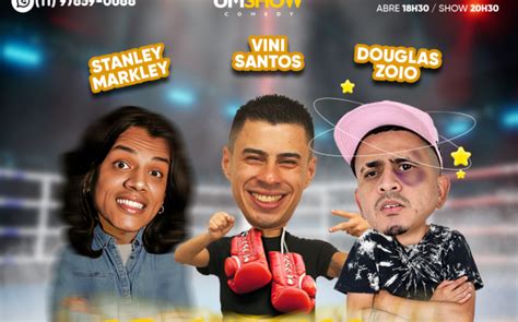 Tremendo Soco No Zoio Na Um Show Comedy Em Guarulhos Sympla