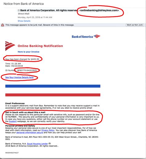 Current phishing scams for bank of america - lovid