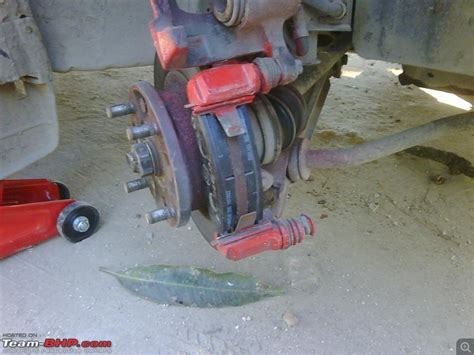 DIY Sunday Usage Front Brake Pad Replacement Team BHP