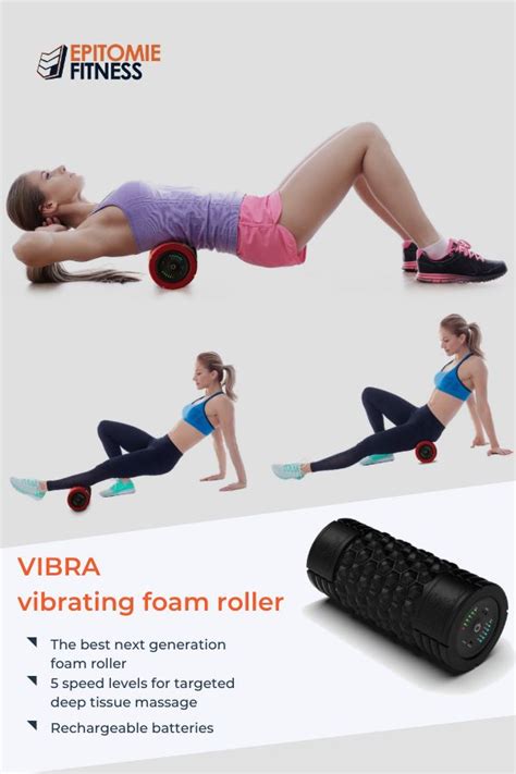 Vibra Vibrating Foam Roller Foam Roller Post Workout Recovery