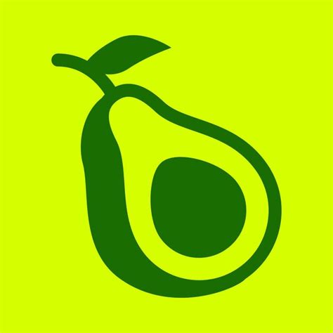 Plantilla Gratuita Del Logotipo Del Aguacate Vectorial Vector Premium