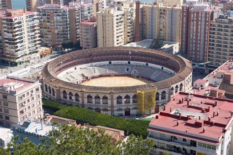 Malaga Bull Ring Stadium Stock Photo Image Of Bull 22584420