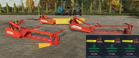 Pöttinger NOVADISC Pack v1 0 FS22 Mod Farming Simulator 22 Mod