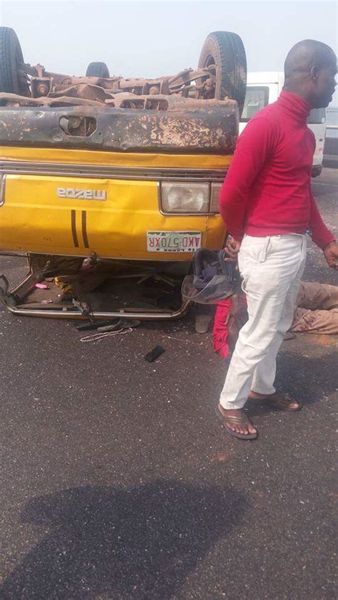 Accident On 3rd Mainland Bridge Lagos Elderly Woman Others Affected