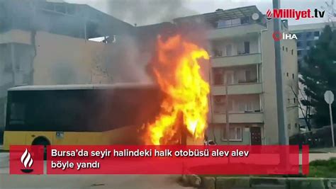 Bursada Seyir Halindeki Halk Otob S Alev Alev Yand Dailymotion Video