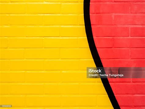 Brick Wall Background With Paint Color Stock Photo Download Image Now