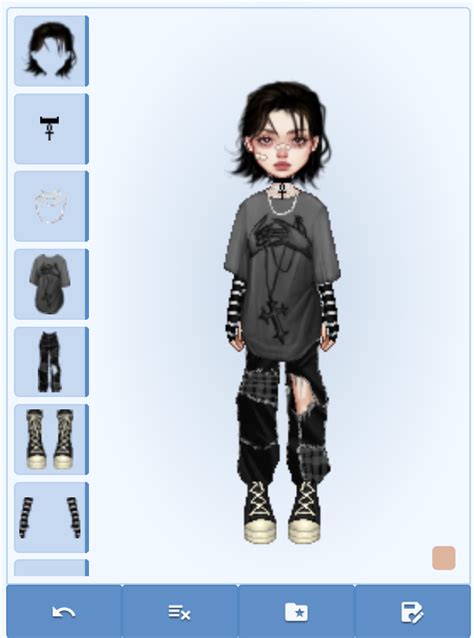 Grunge Everskies In 2021 Virtual Fashion Goth Outfits Mall Goth Outfit