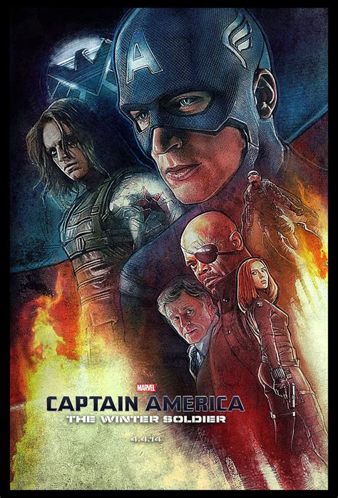 Captain America The Winter Soldier Paul Shipper Marvel Dc