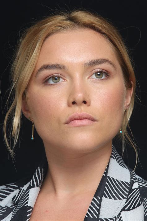 Florence Pugh The Little Drummer Girl Press Conference In La