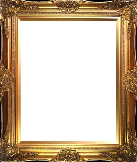 Victorian Gold Photo Frame Effect Design Template | Pixiz