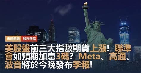 美股盤前三大指數期貨上漲 聯準會如預期加息3碼｜豐雲學堂 2024 年 09 月