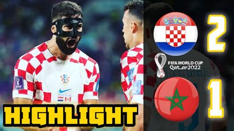 Hasil Pertandingan Piala Dunia Tadi Malam Croatia Vs Marocco