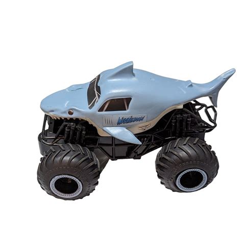 Monster Jam Megalodon Storm RC Monster Truck 8” No Remote Spin Master ...