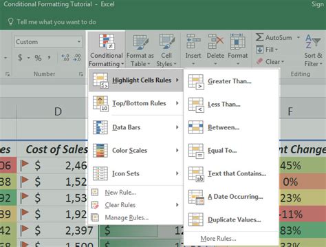 How To Use Conditional Formatting In Microsoft Excel Envato Tuts