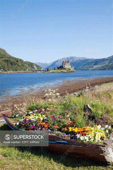 UK United Kingdom Europe Scotland Highlands Eilean Donan Castle