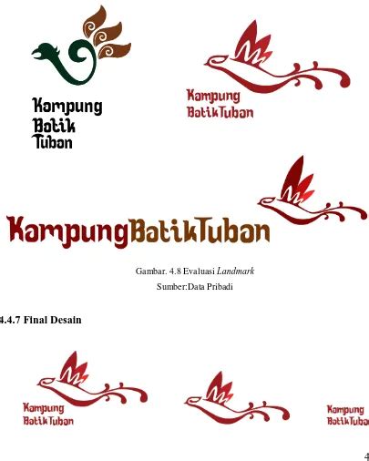 Layout Desain Konsep Desain Perancangan Brand Identity Kampung