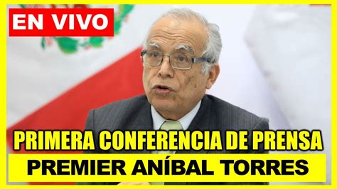 En Vivo Premier An Bal Torres Brinda Conferencia De Prensa Primera