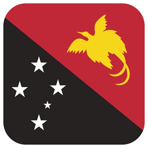 Papua New Guinea National Flag 41446994 Png